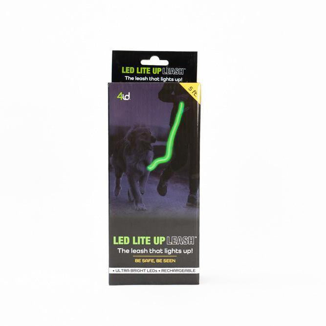 Green LED Rechargeable Dog Leash