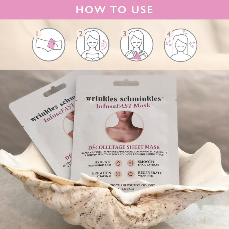 InfuseFAST Décolletage Sheet Mask