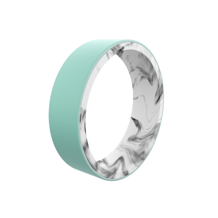 White Marble/Aqua hover