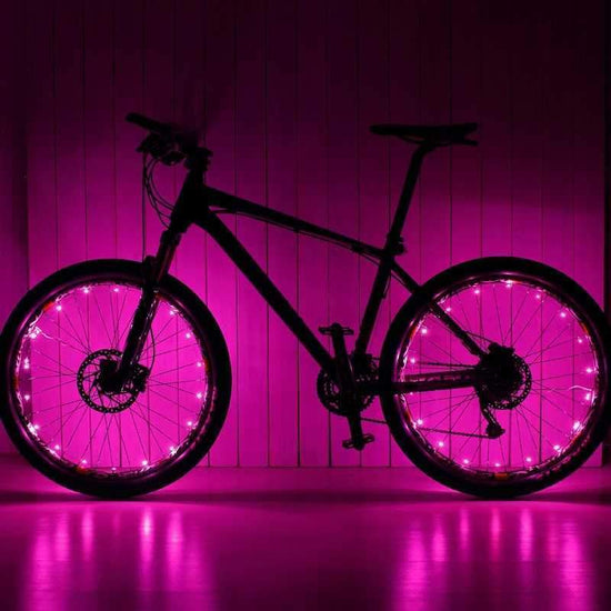 Pink Wheel Lightz LEDs