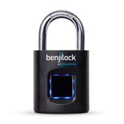 BenjiLock by Hampton 43mm Fingerprint Padlock, Black