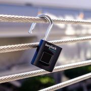 BenjiLock by Hampton 43mm Fingerprint Padlock, Black