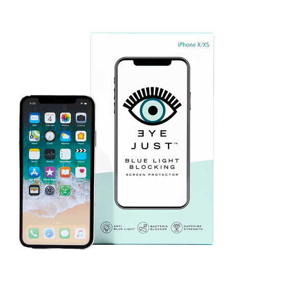 EyeJust Blue Light Blocking Screen Protector for iPhone