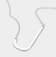 Large Initial Necklace