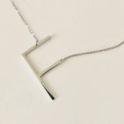 Large Initial Necklace