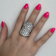 Red Carpet Oval Stretch Ring